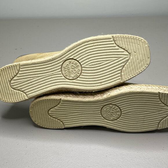 Tan Espadrille Flats - Picture 7 of 11